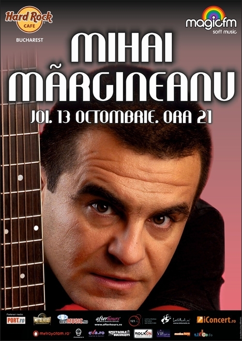 Concert Mihai Margineanu in Hard Rock Cafe