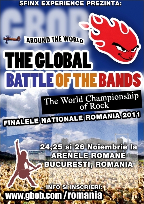 The Global Battle of The Bands noiembrie 2011 la Arenele Romane