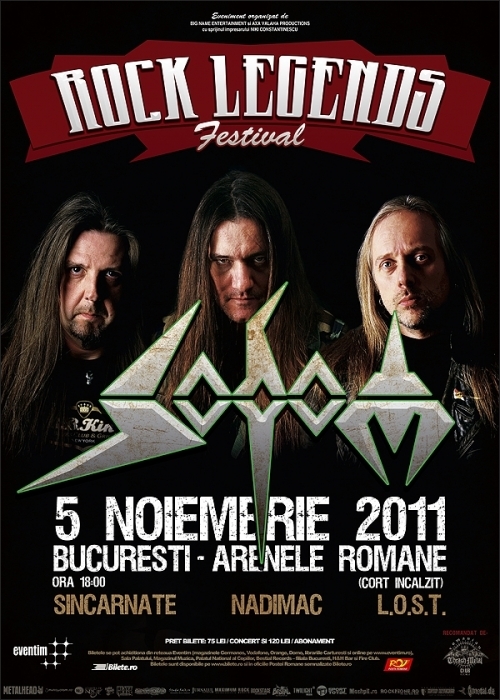 Tom Angelripper (Sodom) vorbeste despre apropiatul concert din Romania