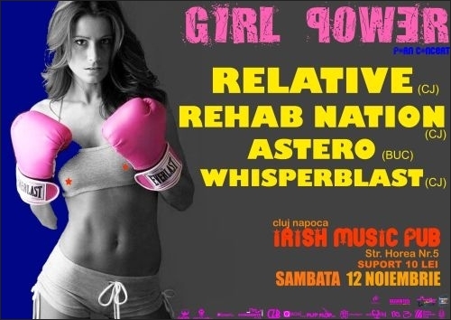 Concert Relative, Rehab Nation, Astero si Whisperblast in Irish Music Pub