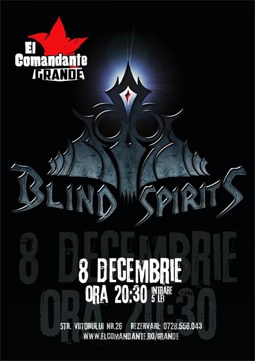 Concert Blind Spirits in El Grande Comandante