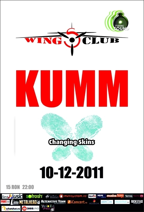 Concert KUMM si Changing Skins in Wings Club