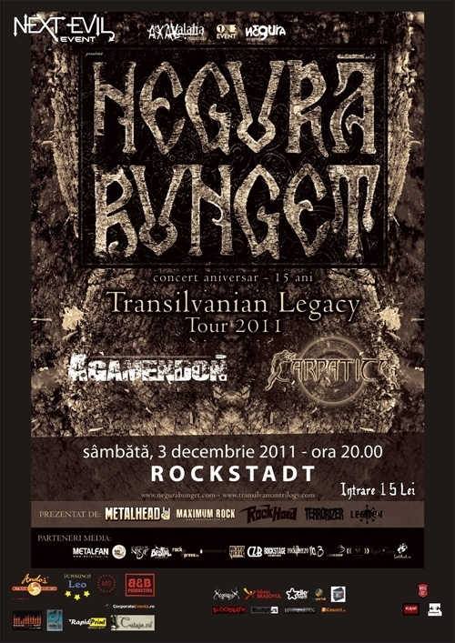 Concert Negura Bunget in Rockstadt Brasov