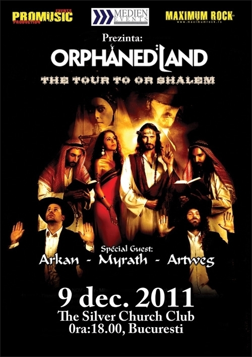 Spot video al concertului Orphaned Land in Romania