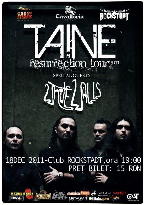 Concert Taine si White Walls in club Rockstadt din Brasov