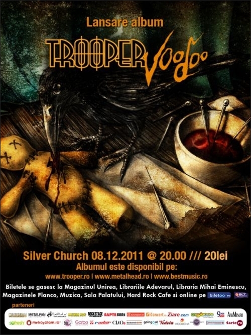 Trooper lanseaza Voodoo in The Silver Church Club