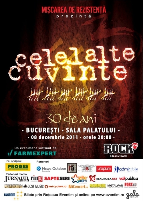 Motive pentru a vedea concertul Celelalte Cuvinte - 30 de ani