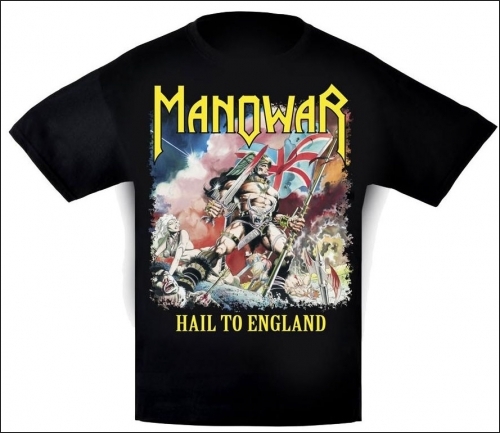 MANOWAR - serie de articole vestimentare cu grafica Hail to England