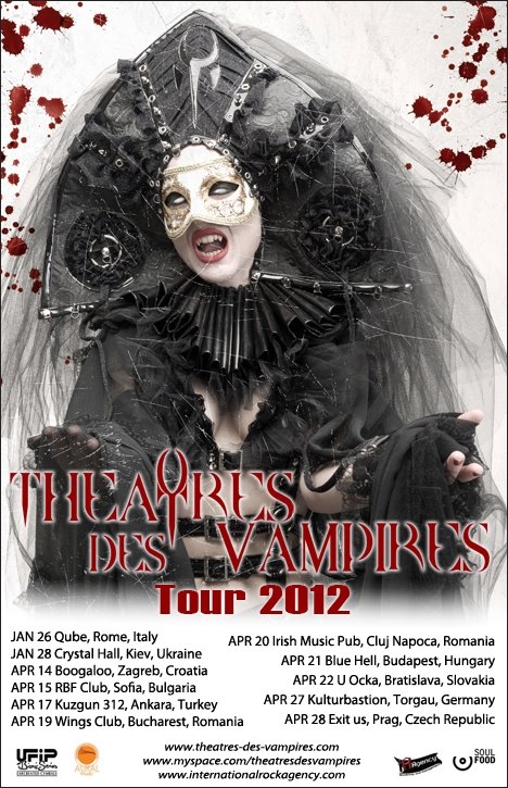 THEATRES DES VAMPIRES revin in Romania