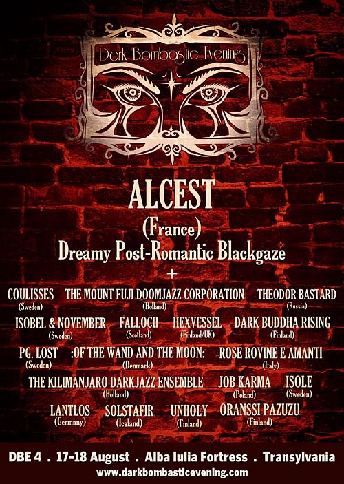 Alcest este a 18-a trupa confirmata la Dark Bombastic Evening 4