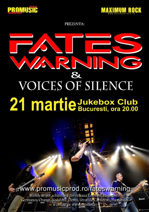 Andy (Taine) despre concertul Fates Warning la Bucuresti