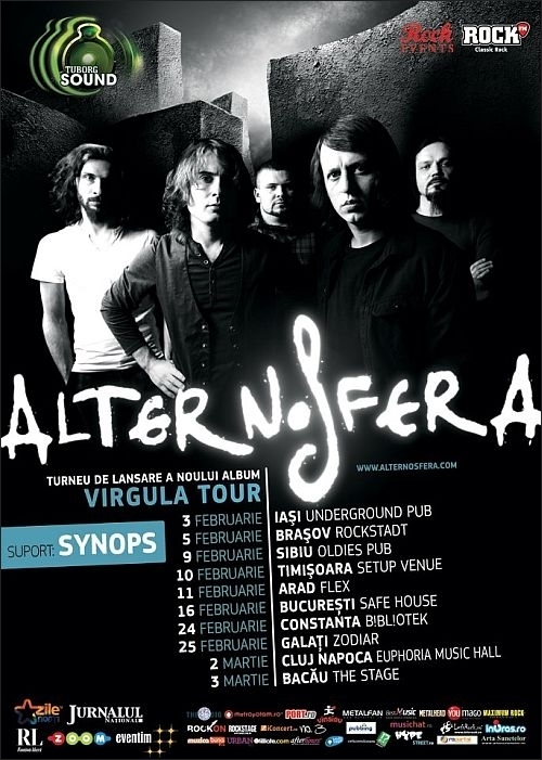 Concert Alternosfera, Synops si Changing Skins in Safe House din Bucuresti - amanat