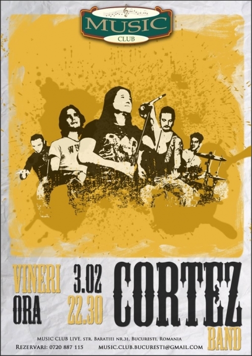 Concert Cortez in Music Club