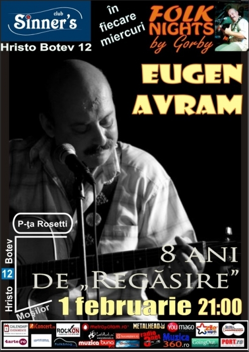 Concert Eugen Avram in club Sinners