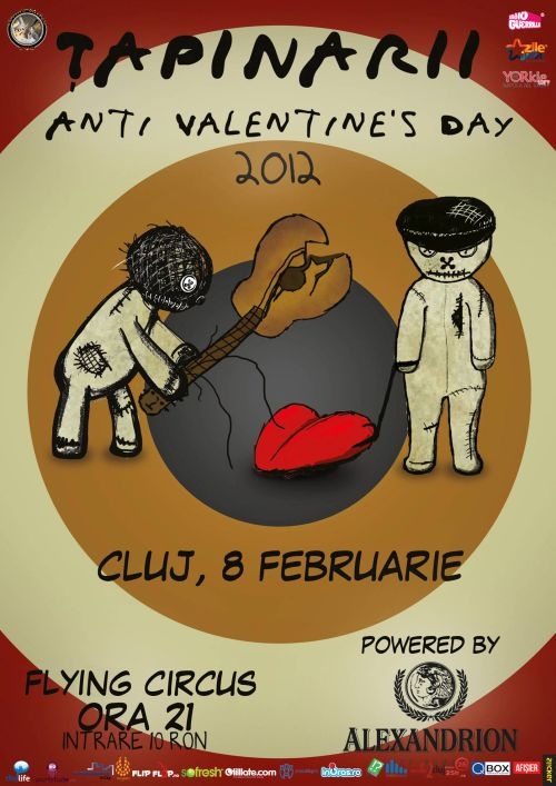 Concert Tapinarii in Flying Circus Pub - Anti-Valentine’s Day Tour