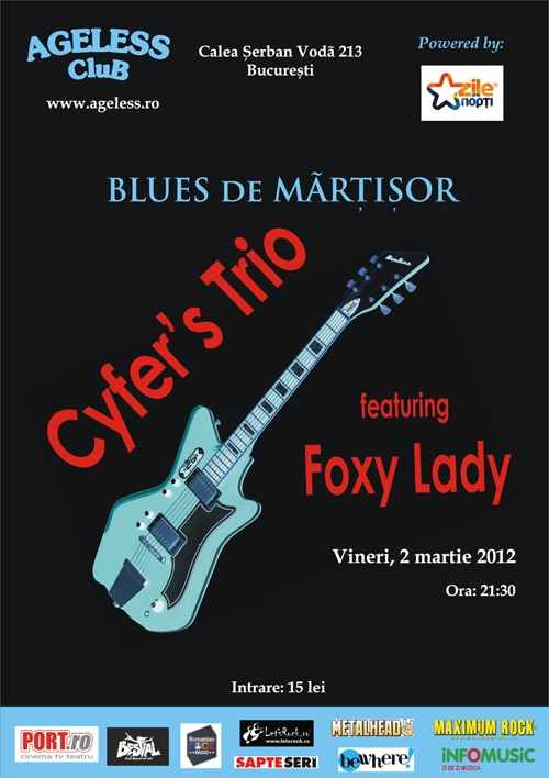 Concert Cyfer's Trio si Foxy Lady in Ageless Club