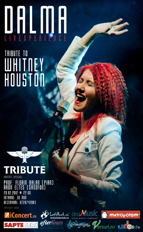 Concert tribut Whitney Houston cu Dalma in Club Tribute