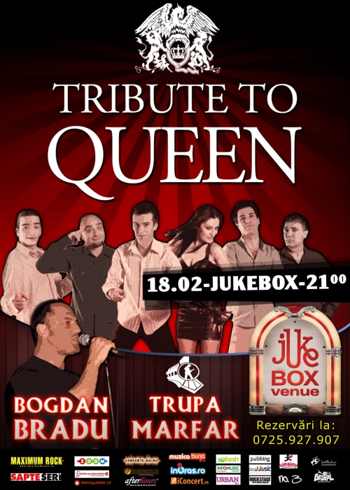 Marfar si Bogdan Bradu in Jukebox Venue - Tribute to Queen