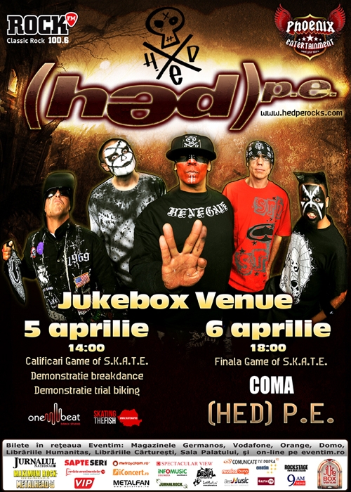 Cei de la COMA vor deschide concertul HED PE