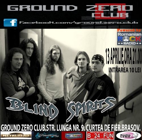 Concert Blind Spirits in Ground Zero din Brasov