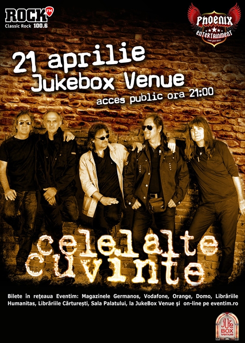 Concert Celelalte Cuvinte in Jukebox Venue