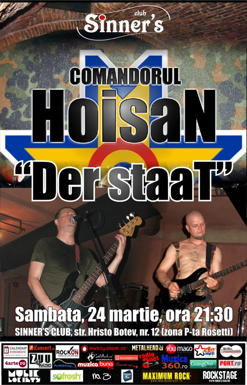 Concert Comandorul Hoisan in Sinners Club