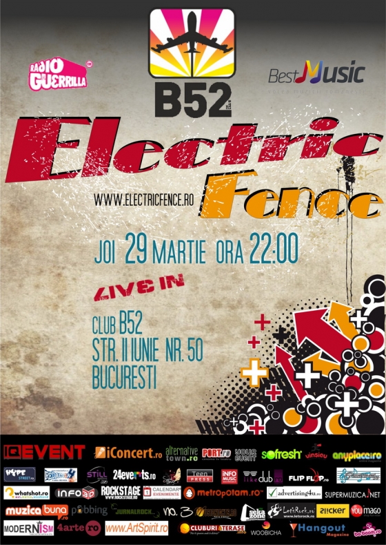 Concert Electric Fence in club B52