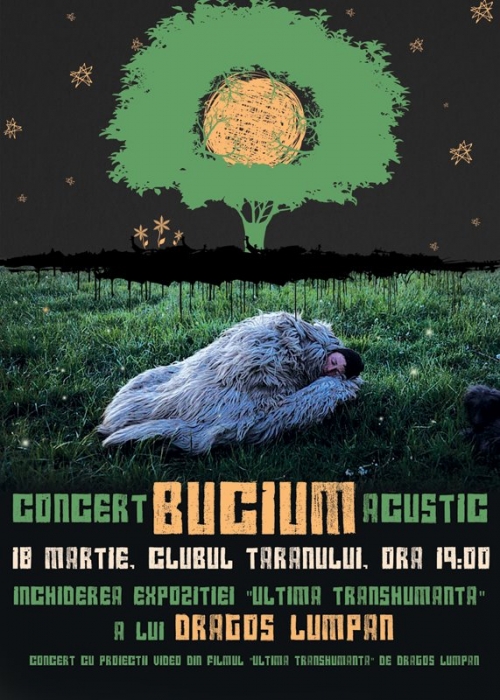 Concert acustic Bucium in Clubul Taranului