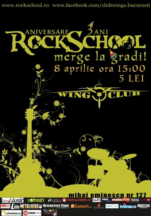 RockSchool merge la Gradi in Wings Club