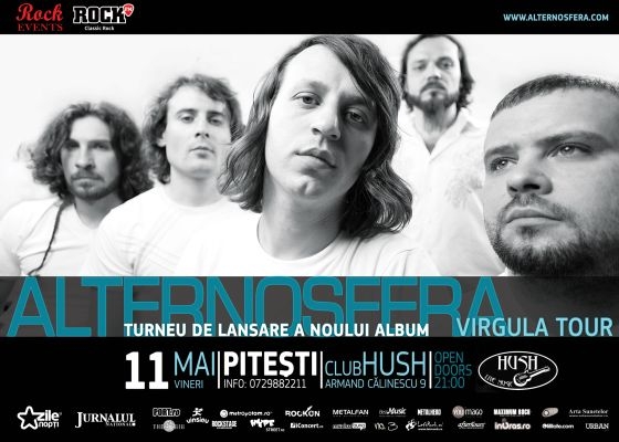 Concert Alternosfera in Club Hush din Pitesti