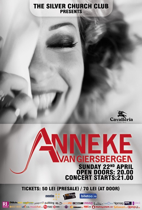 Concert Anneke Van Giersbergen in club The Silver Church