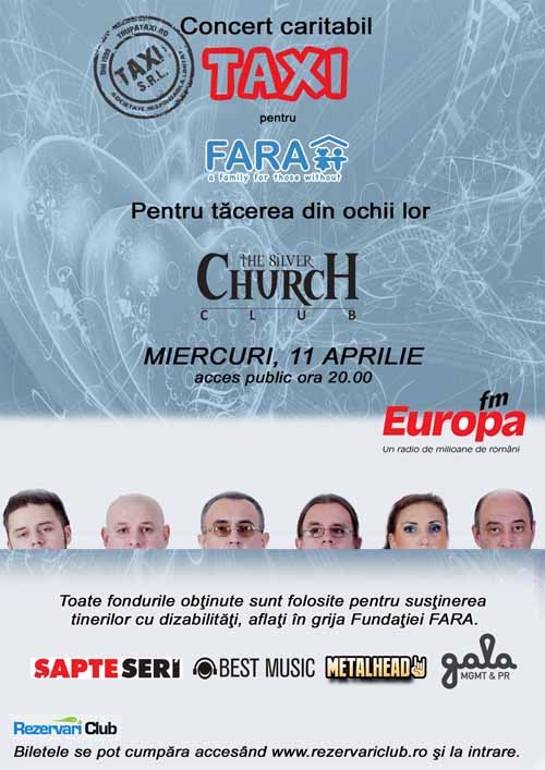 Concert Taxi pentru FARA in Silver Church