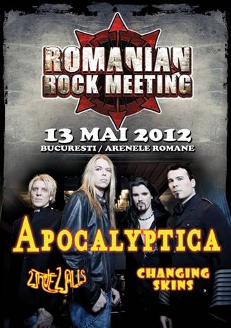 Maximum Rock iti plateste biletul la concertul Apocalyptica