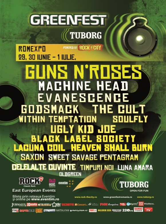 Doar cateva zile ne mai despart de Tuborg GreenFest powered by Rock The City