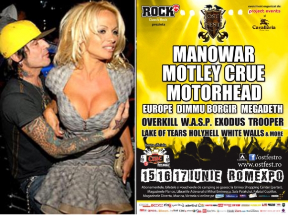 Rockerii de la Motley Crue, fascinati de frumusetea romancelor!