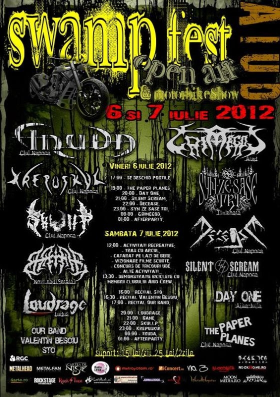 Swamp Fest Open Air la Aiud