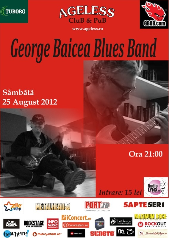 Concert George Baiecea Electric Blues Band in Ageless Club