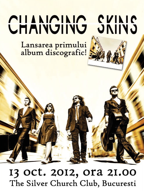 Changing Skins va invita la lansarea primului album discografic in The Silver Church