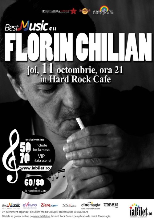 Concert Florin Chilian in Hard Rock Cafe