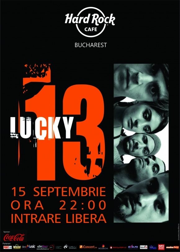 Concert Lucky 13 in Hard Rock Cafe