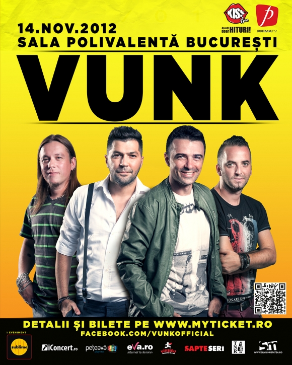 Concert Vunk la Sala Polivalenta