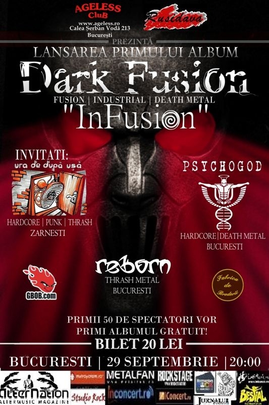 DARK FUSION va invita in Ageless Club unde lanseaza „InFusion”