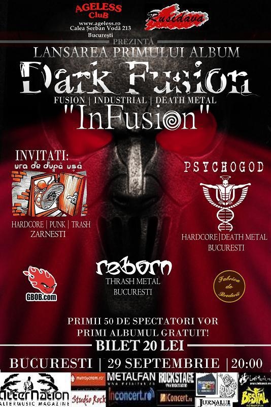 Dark Fusion lanseaza albumul InFusion in Ageless Club