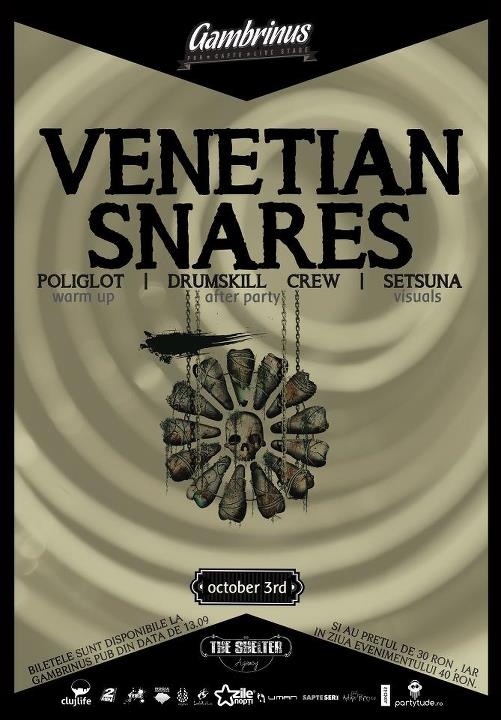 Venetian Snares la Cluj Napoca