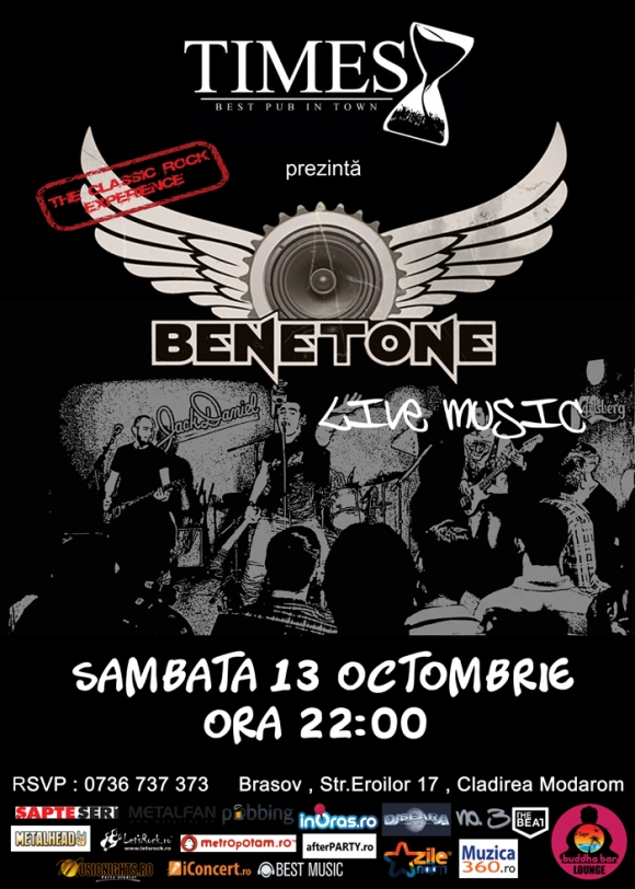 Concert BENETONE in Times Brasov