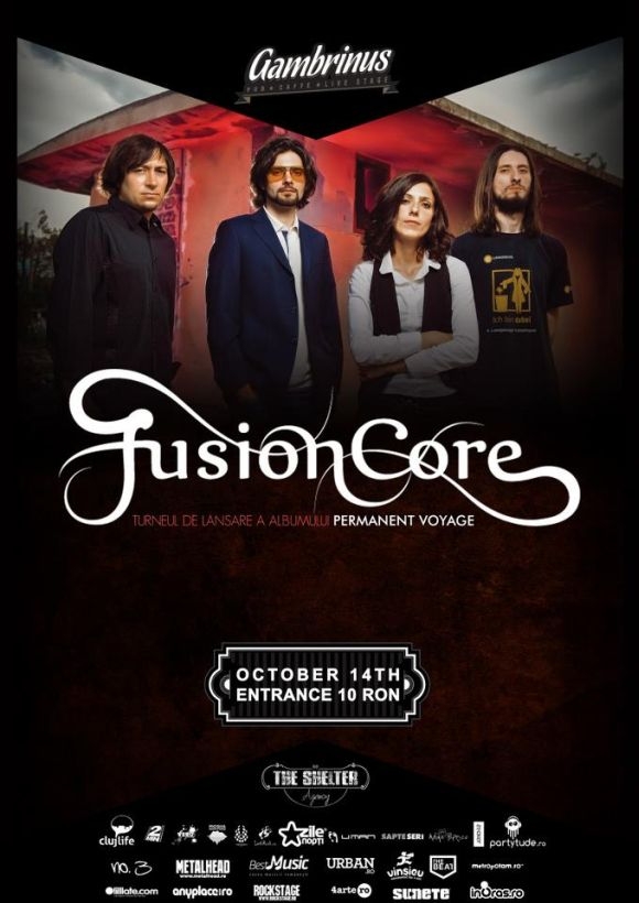 Concert FusionCore in Gambrinus Pub din Cluj-Napoca