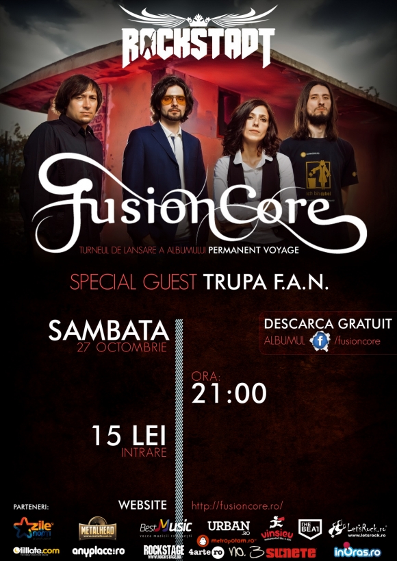 Concert FusionCore in Rockstadt, Brasov