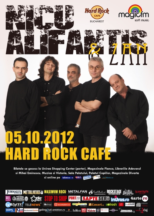 Concert Nicu Alifantis & Zan in Hard Rock Cafe