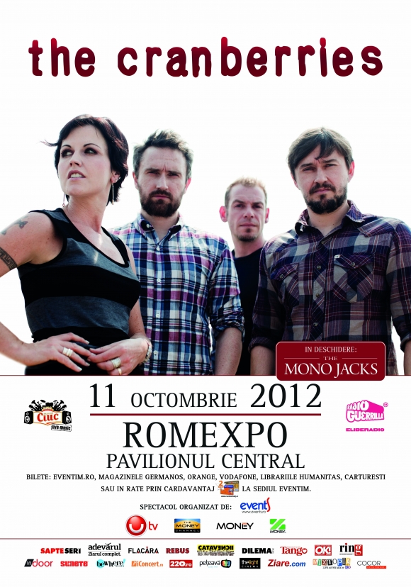 Concert The Cranberries, biletele la etaj, sold-out