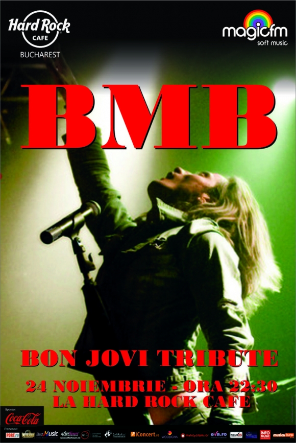 Concert B.M.B. - tribut Bon Jovi in Hard Rock Cafe